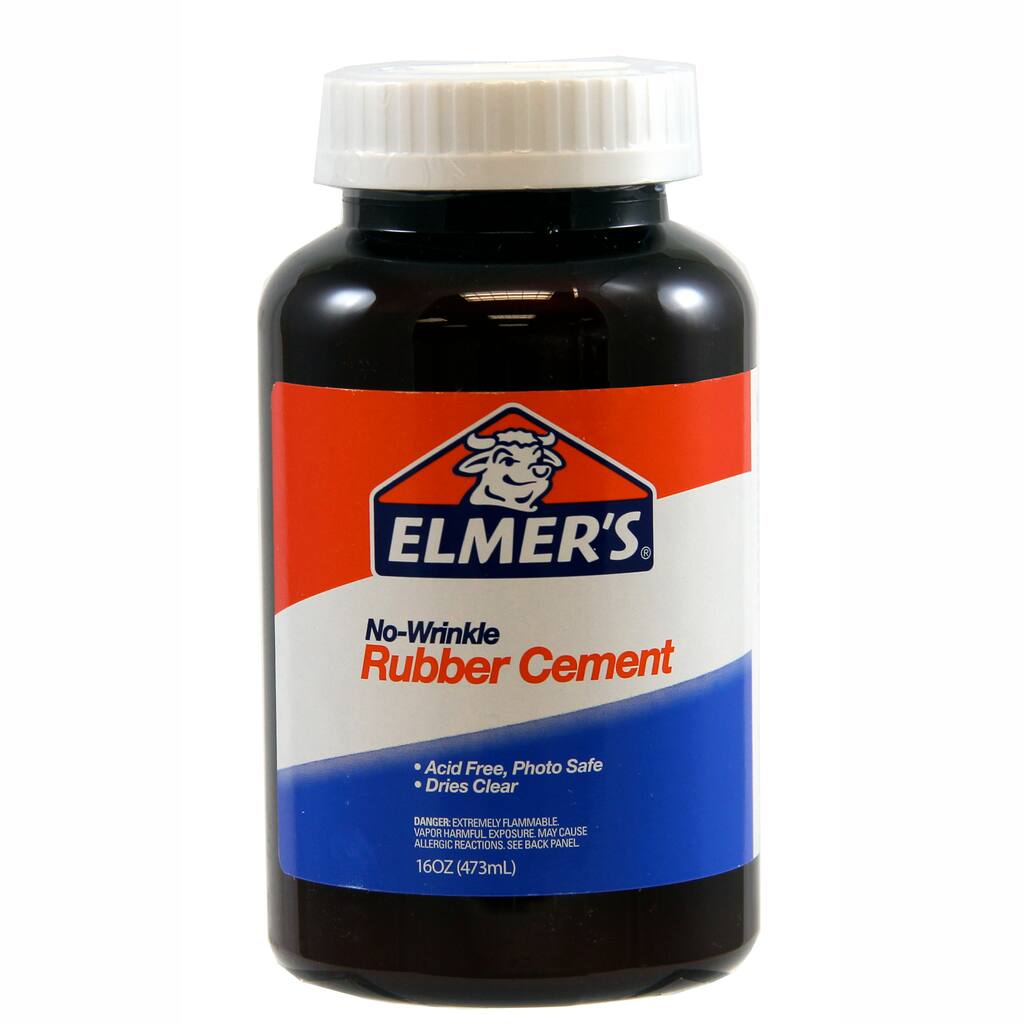 Elmer S Rubber Cement 16 Oz